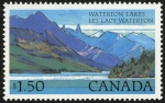 Stamps Canada -  - Parque Internacional de la Paz Glaciar-Waterton 