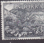 Stamps Andorra -  Andorra la Vieja