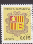 Stamps : Europe : Andorra :  escudo