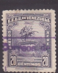 Stamps Venezuela -  Estatua Simón Bolívar- Caracas