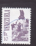 Stamps Venezuela -  monumento