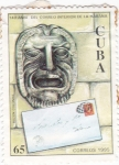 Sellos de America - Cuba -  140 aniv.del correo interior de la Habana