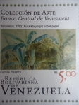 Stamps America - Venezuela -  Bananeros,1852.Acuarela y lápiz sobre papel.Colección de Arte. Autor:Camille Pissarro 4de6