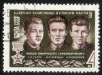 Sellos de Europa - Rusia -  Michel 3849   Soviet  heroes.