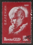 Stamps : Europe : Russia :  Michel 3209.  Lenin 96th Birthay 1 v.