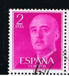 Sellos de Europa - Espaa -  Edifil  1158  General Franco.  