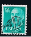 Stamps Spain -  Edifil  1155  General Franco.  