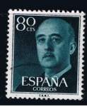 Sellos de Europa - Espaa -  Edifil  1152  General Franco.  