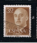 Sellos de Europa - Espaa -  Edifil  1147  General Franco.  