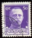 Stamps Italy -  King Vittorio Emanuele III