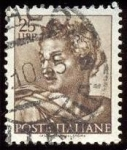 Stamps Italy -  Works of Michelangelo