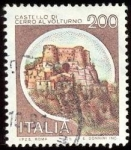 Stamps Italy -  Castello di Cerro al Volturno