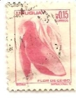 Stamps : America : Uruguay :  Flor de Ceibo
