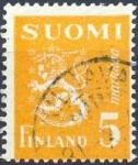 Sellos de Europa - Finlandia -  Coat of arms