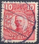 Stamps : Europe : Sweden :  King Gustav V