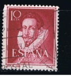 Stamps Spain -  Edifil  1072  Literatos.  