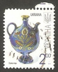 Stamps : Europe : Ukraine :  II - recipiente