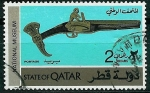 Sellos del Mundo : Asia : Qatar : Pistola antigua