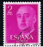 Stamps Spain -  Edifil  1158  General Franco.  