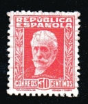 Stamps Spain -  Pablo Iglesias