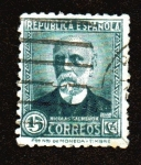 Stamps Spain -  Nicolás Salmerón