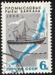 Stamps Russia -  Baikal Fish