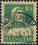 Stamps Switzerland -  EFIGIE DE GUILLERMO TELL 1917-22. Y&T Nº 161