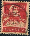 Stamps Switzerland -  EFIGIE DE GUILLERMO TELL 1917-22. Y&T Nº 163A