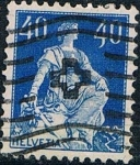 Stamps Switzerland -  ALEGORÍA DE HELVETIA 1917-22. Y&T Nº 164