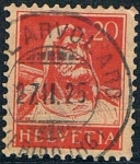 Stamps Switzerland -  EFIGIE DE GUILLERMO TELL 1924-27. Y&T Nº 202
