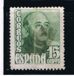 Stamps Spain -  Edifil  1021 General Franco.  