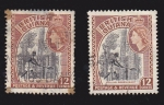 Stamps Guinea -  BRITISH GUIANA - FELLING GREENHEART