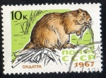 Stamps Russia -  Four Animals