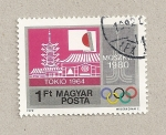 Sellos de Europa - Hungra -  Olimpiadas Tokio-Moscú 1964-1980