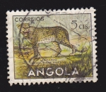 Stamps Africa - Angola -  ANGOLA - CORREOS LEOPARDO