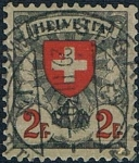 Sellos del Mundo : Europe : Switzerland : CRUZ BLANCA Y CIFRAS 1924-27. Y&T Nº 211