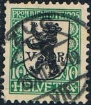 Stamps Switzerland -  PRO JUVENTUD 1925. ESCUDO DEL CANTÓN DE APPENZELL. Y&T Nº 219