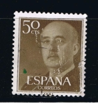 Stamps Spain -  Edifil  1149  General Franco.  