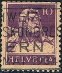 Stamps Switzerland -  EFIGIE DE GUILLERMO TELL 1930-31. Y&T Nº 243