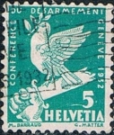 Stamps Switzerland -  CONFERENCIA DEL DESARME EN GINEBRA. Y&T Nº 254