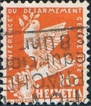 Stamps : Europe : Switzerland :  CONFERENCIA DEL DESARME EN GINEBRA. Y&T Nº 255