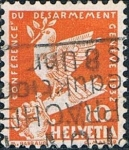 Stamps Switzerland -  CONFERENCIA DEL DESARME EN GINEBRA. Y&T Nº 255