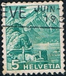 Sellos de Europa - Suiza -  SERIE TURÍSTICA 1936. EL PILATE. Y&T Nº 290