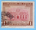 Stamps : America : Chile :  Sesquicentenario del primer gobierno nacional