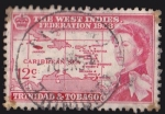 Stamps Trinidad y Tobago -  TRINIDAD Y TOBAGO - THE WEST INDIES FEDERATION 1958
