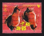 Stamps : Asia : Singapore :  SINGAPUR