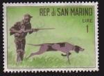 Stamps : Europe : San_Marino :  SAN MARINO - CAZADOR 