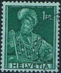 Stamps Switzerland -  SERIE HISTÓRICA 1941. CORONEL LUDWIG PFYFFER. Y&T Nº 363