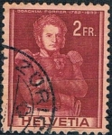 Stamps Switzerland -  SERIE HISTÓRICA 1941. CORONEL JOACHIM FORRER. Y&T Nº 366
