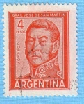 Stamps : America : Argentina :  Gral. José de San Martín